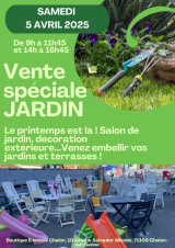 Vente spéciale Jardin