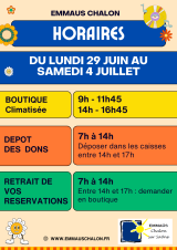 Horaires 