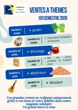 Calendrier des ventes