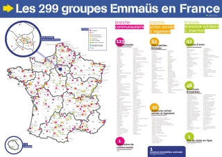 Carte groupe Emmaus